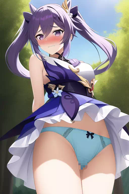 刻晴パンチラ