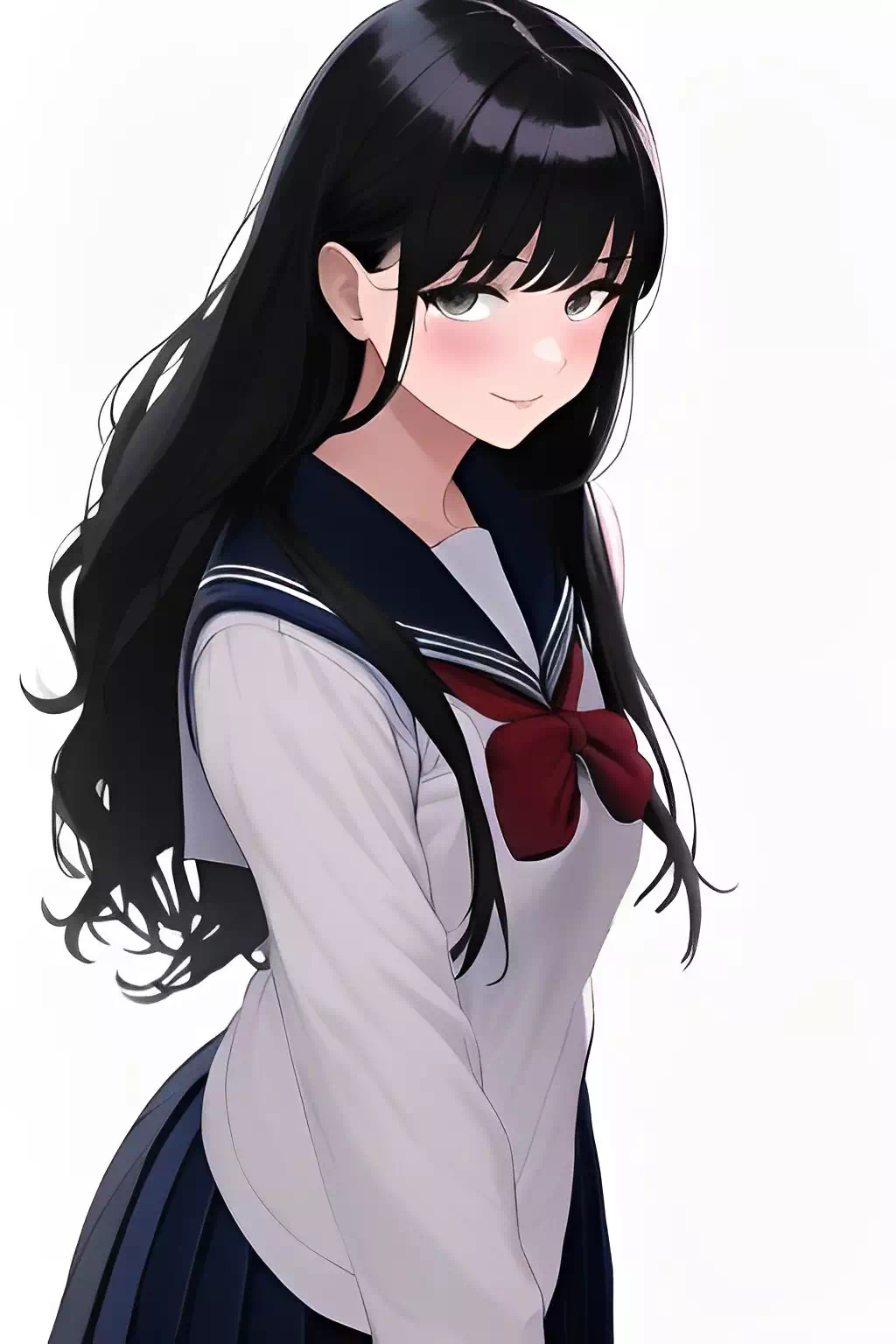 告白された瞬間の女の子（第４回）（NovelAI）