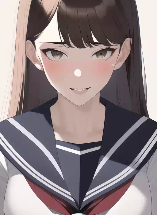 告白された瞬間の女の子（第１回）（NovelAI）