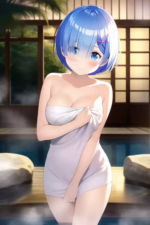 リゼロ 熱水泉 – Rem ??