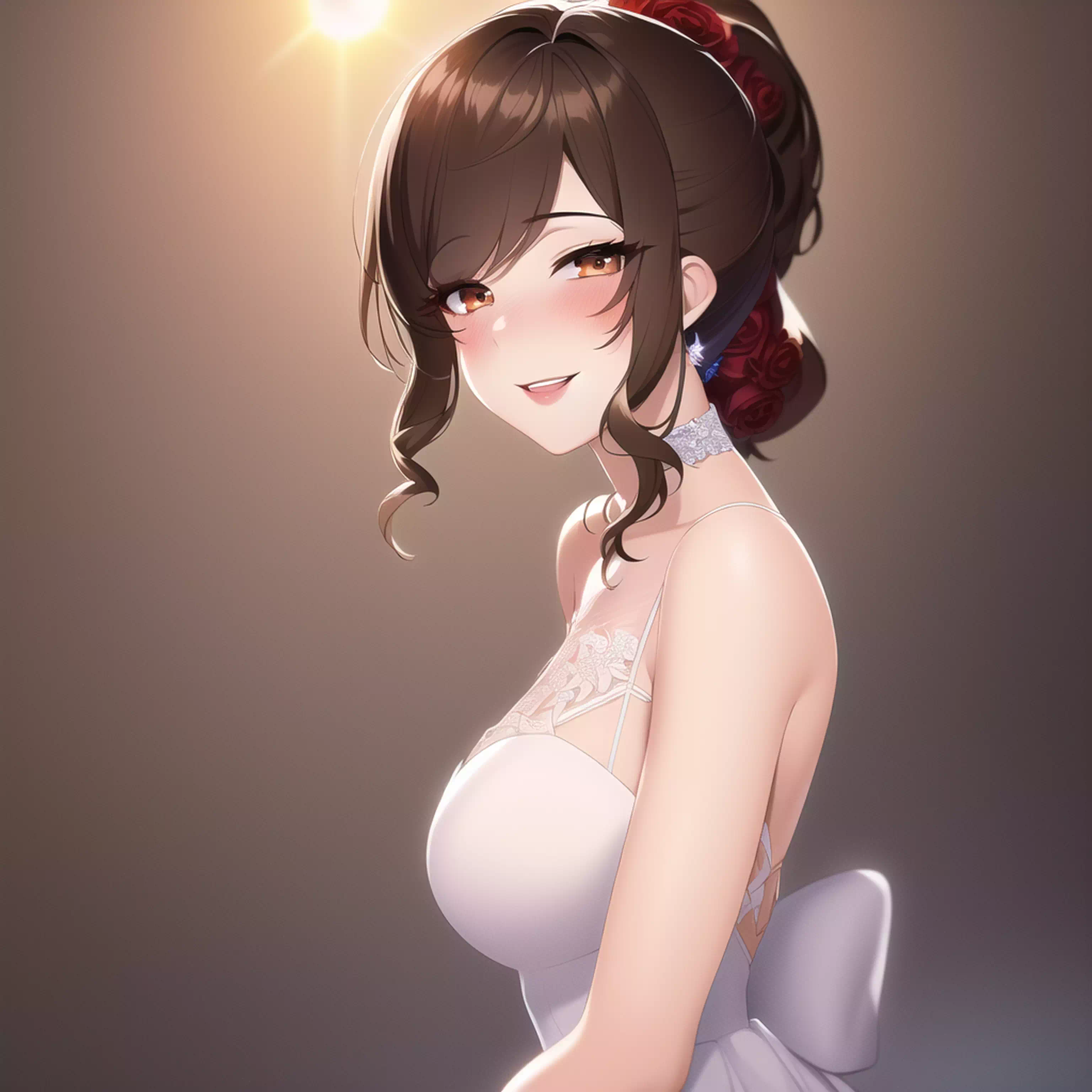 夕日
