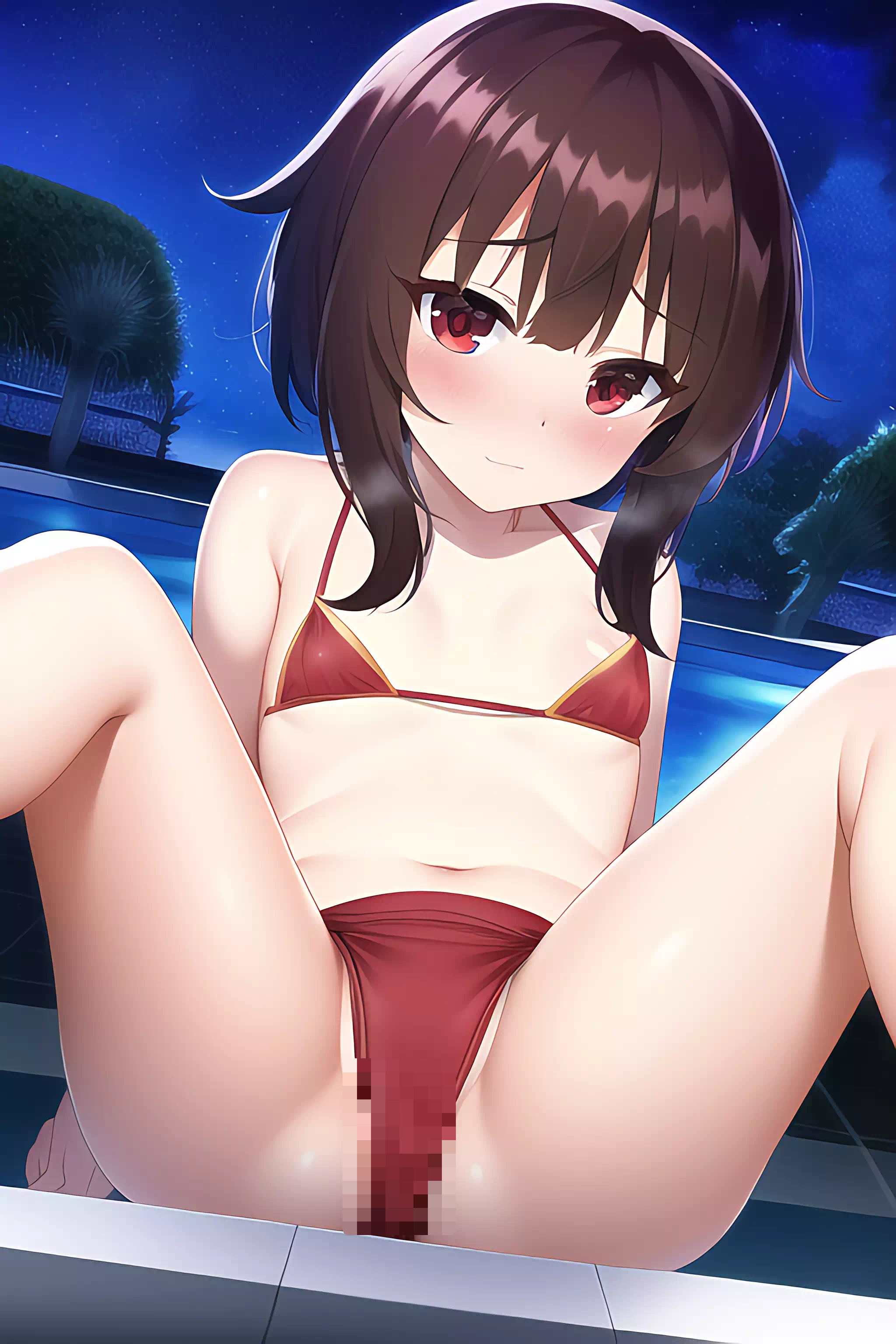 水着 めぐみん