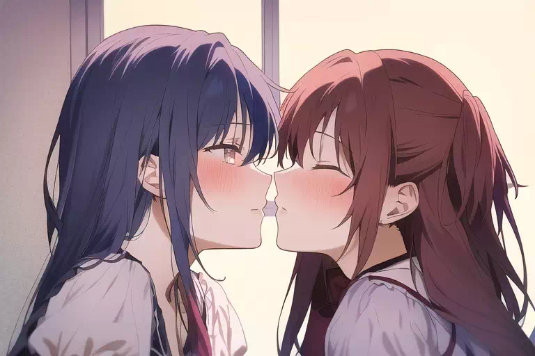 百合キス