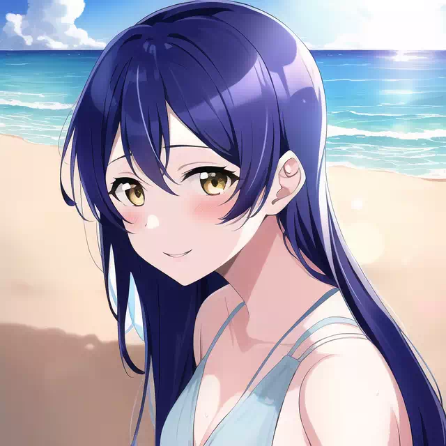 海未ちゃん水着