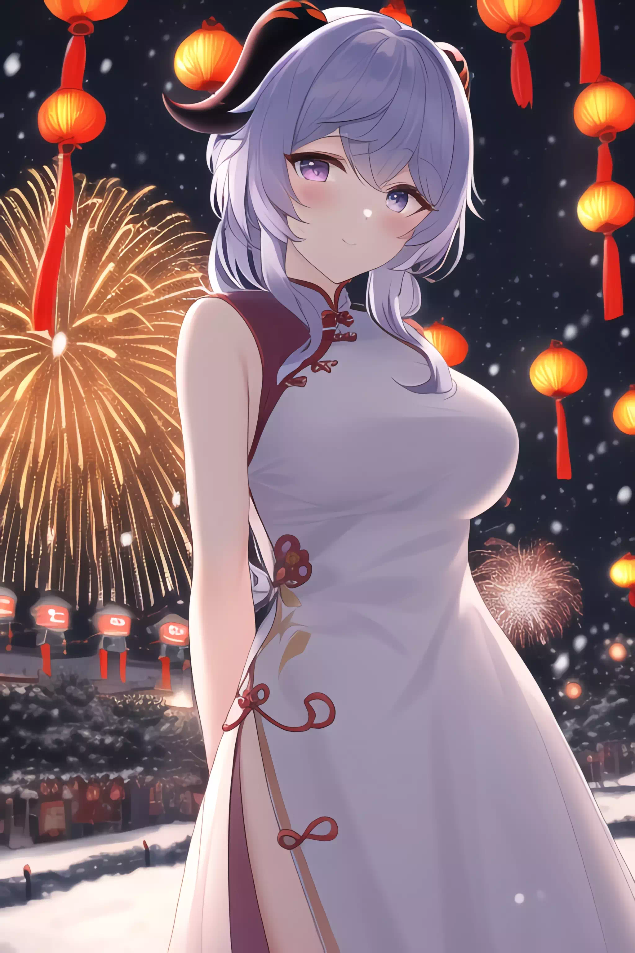 チャイナ服甘雨