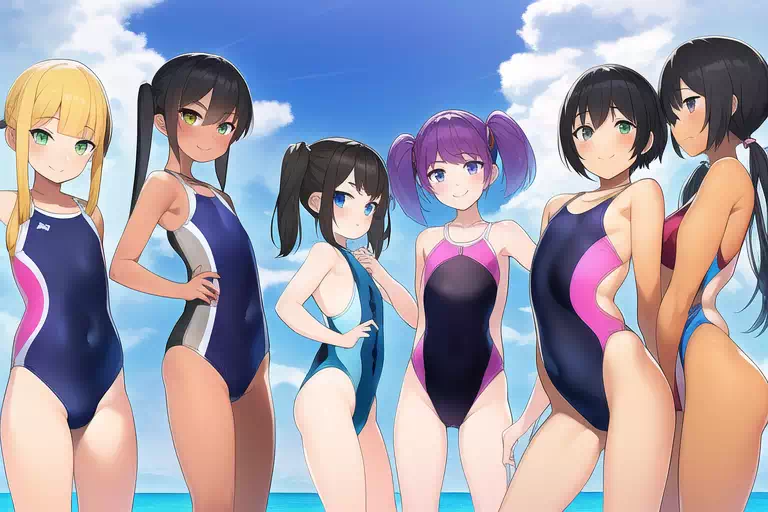 NovelAI生成の褐色メスガキ