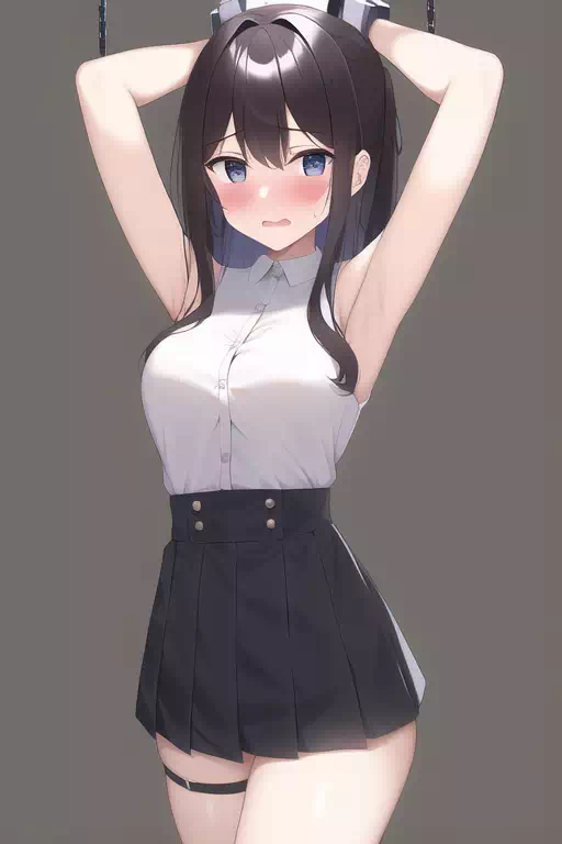 白いシャツの少女その8