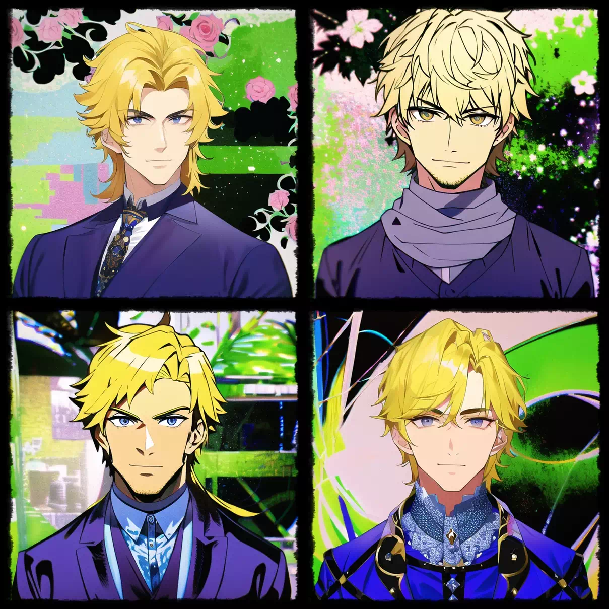 Blonde Haired Man (Novel AI)