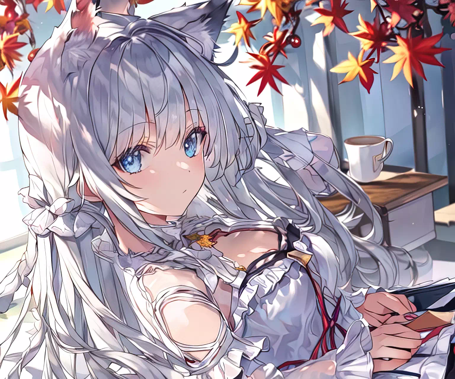 秋,女の子