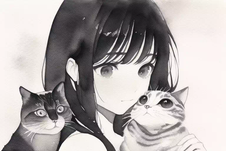 猫と少女