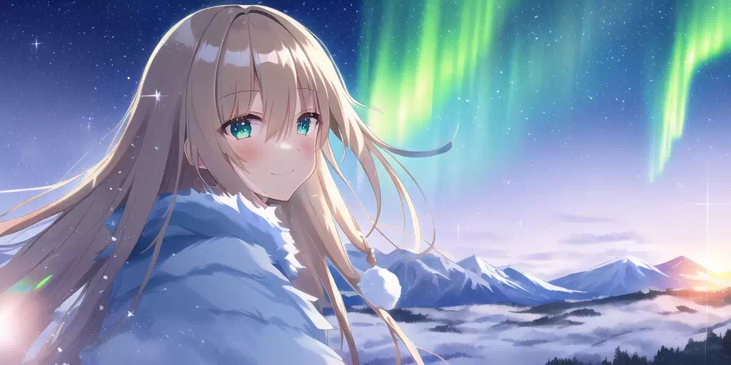 山々と望む空