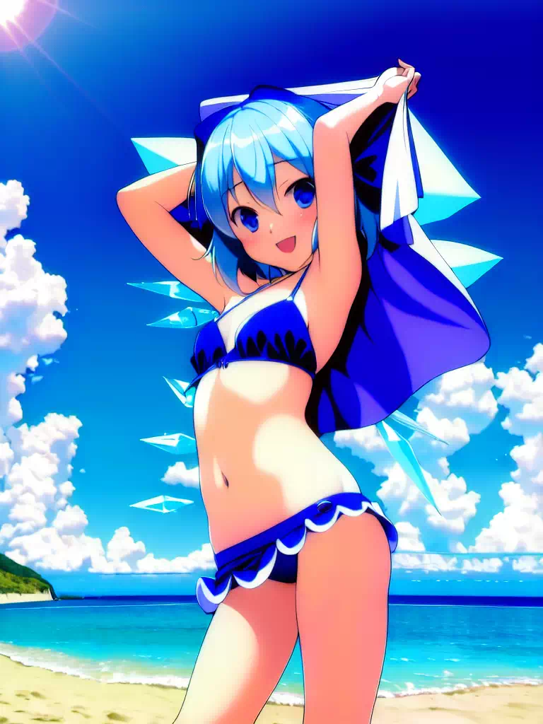 Beach Day Cirno