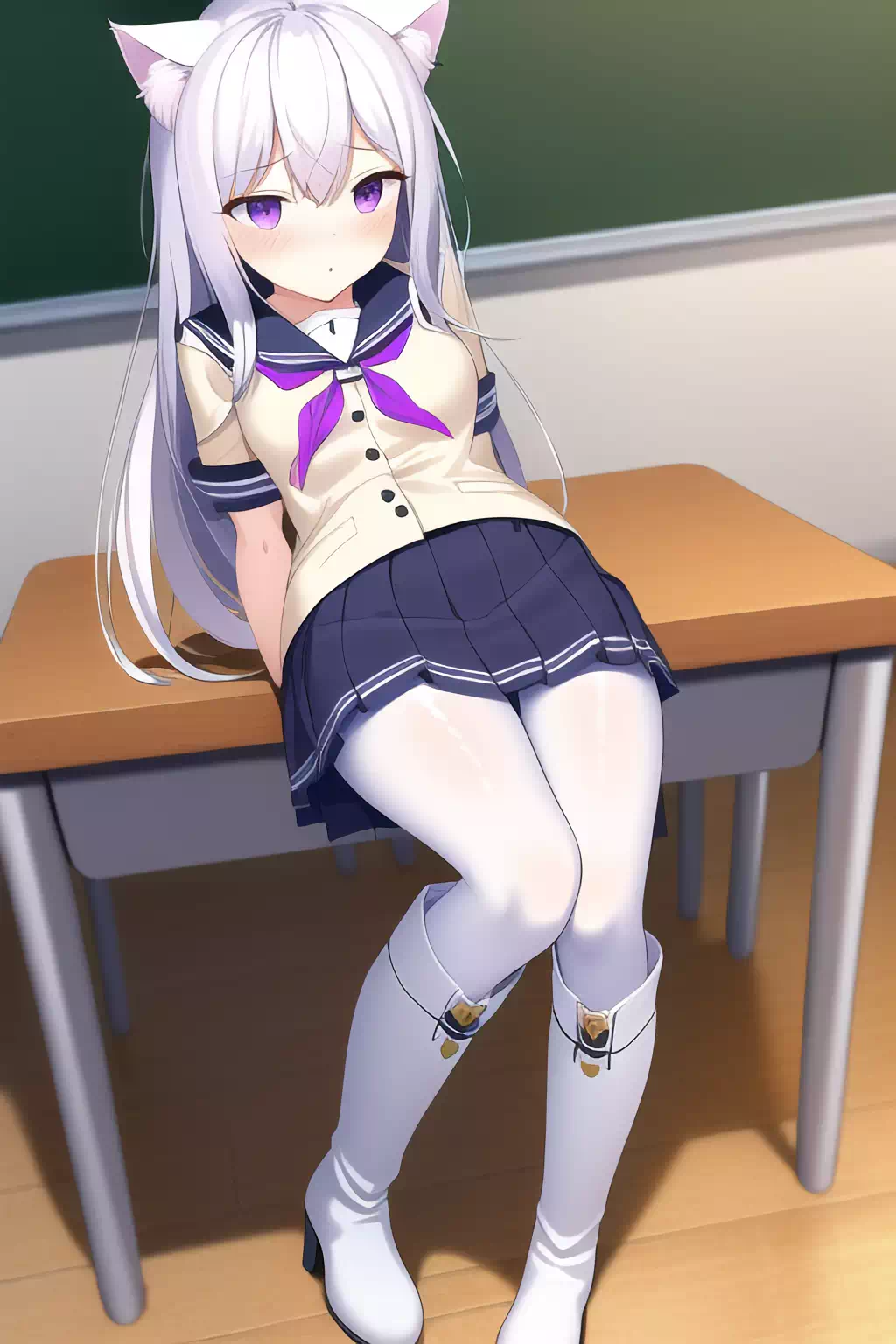 制服?靴