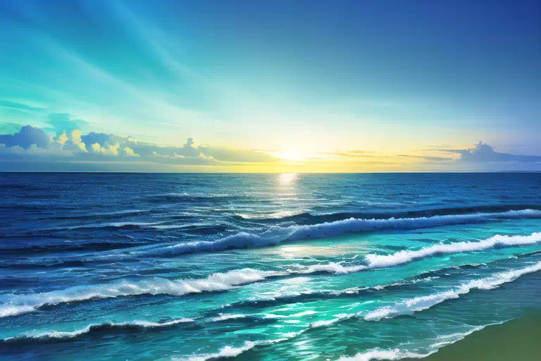 碧い海３