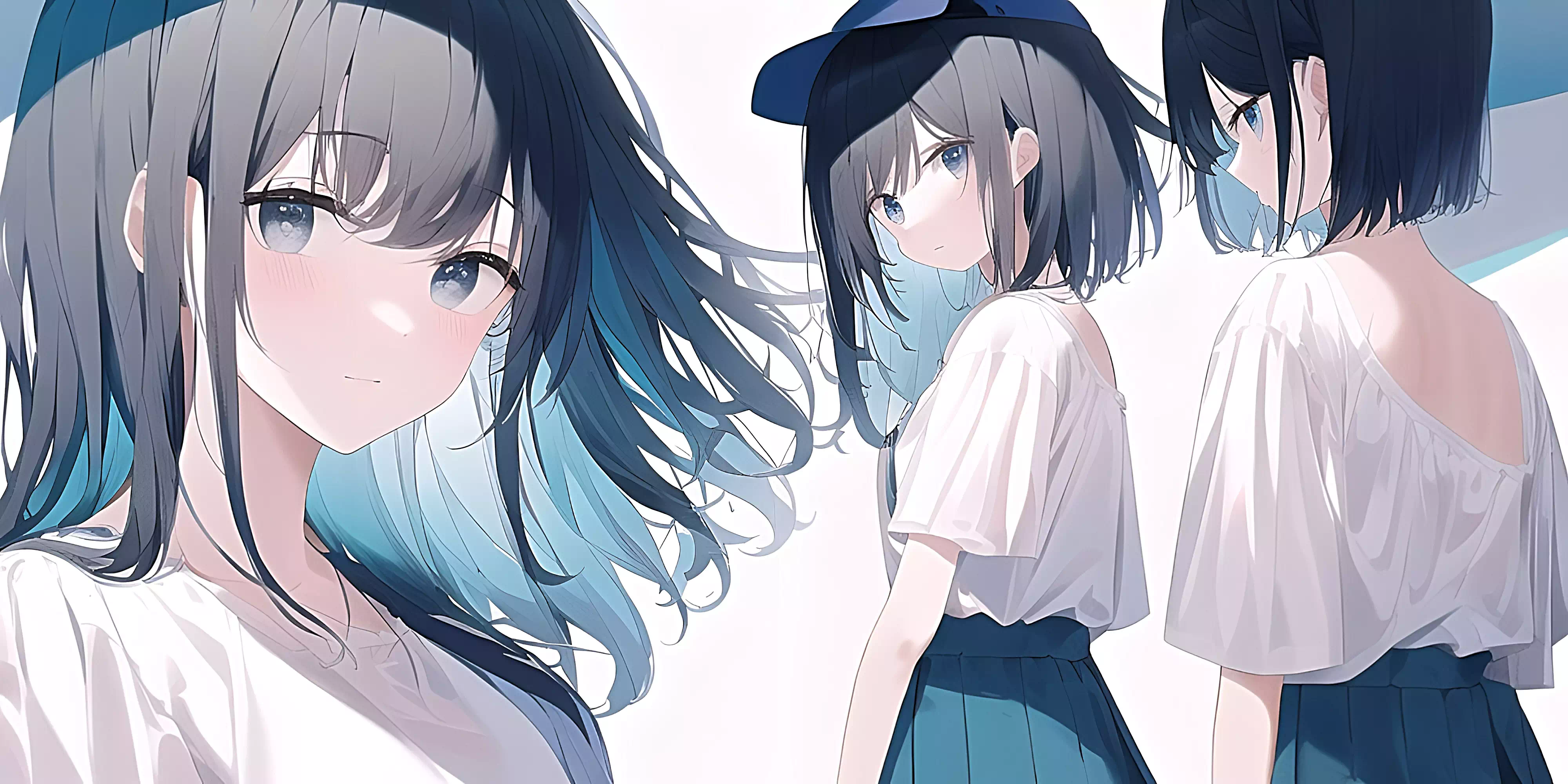 青