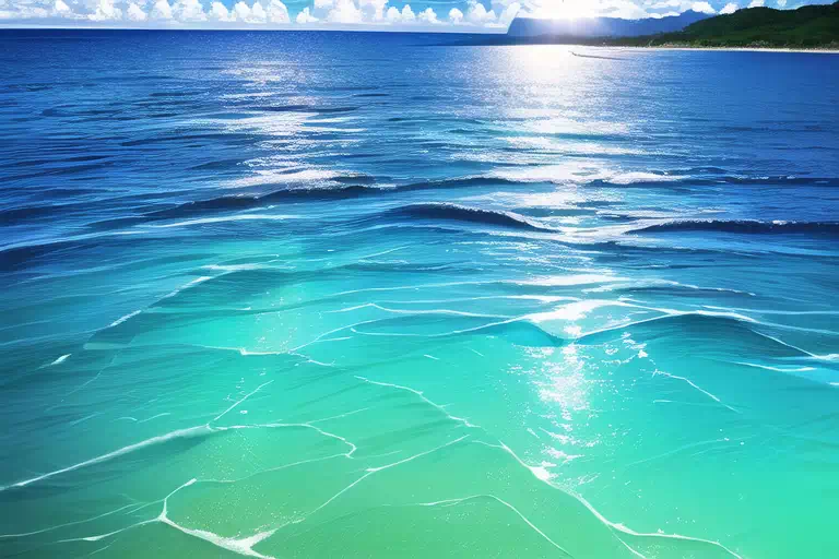 碧い海４