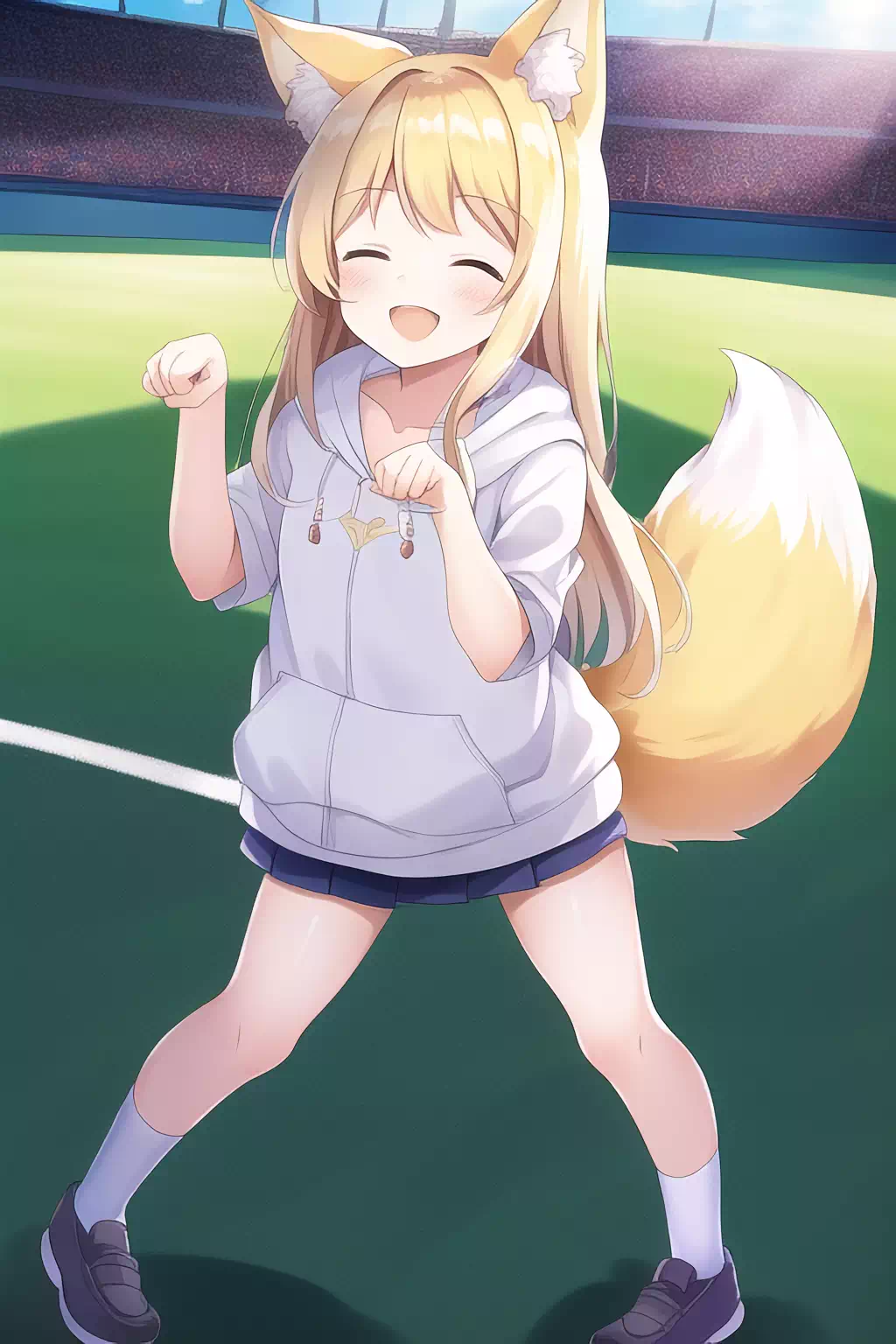 AI例のダンスと連勝以降のある球団のファン
