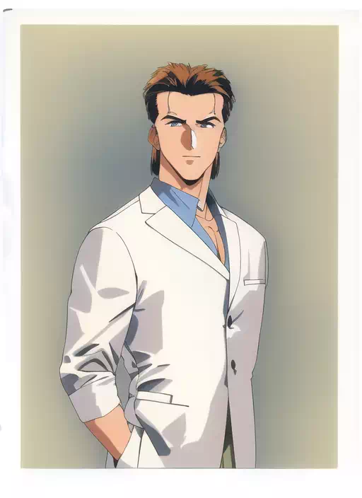 Handsome Man (90s Artstyle)