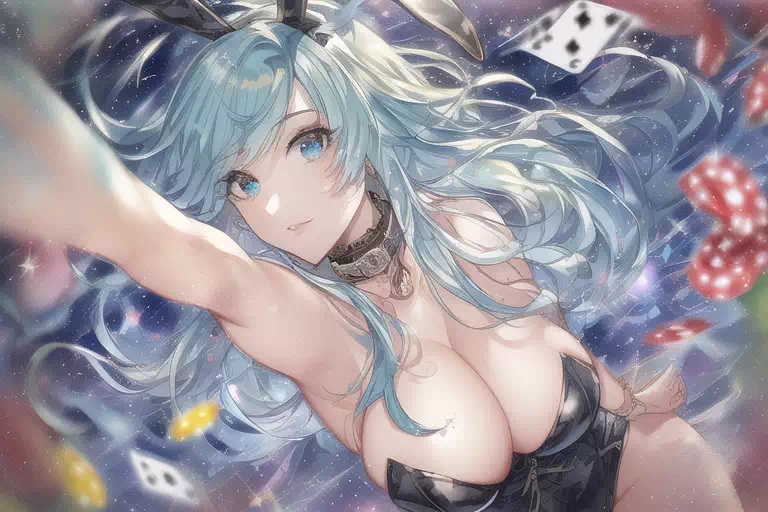 緑のうさぎ