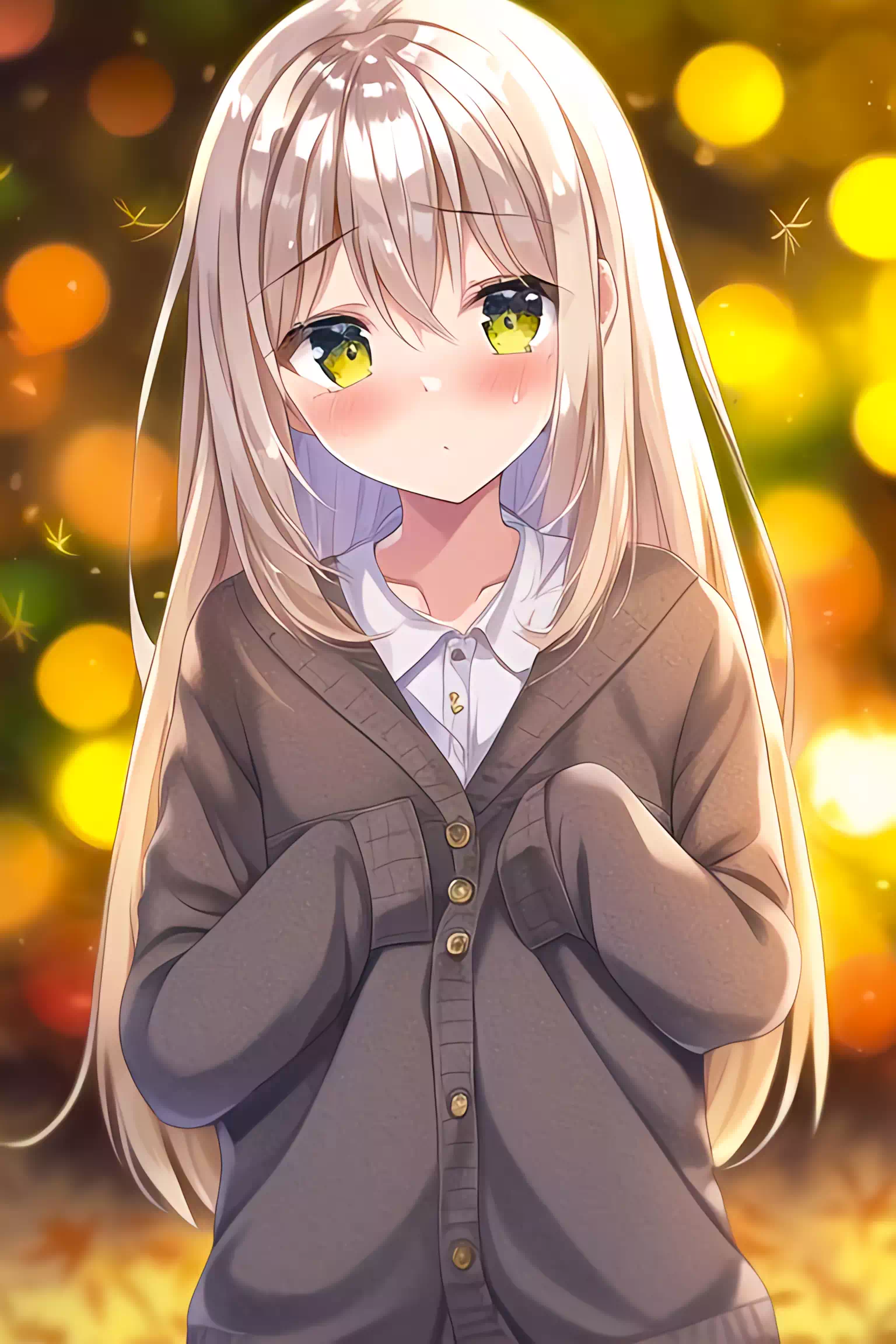 萌え袖カーディガンのミルキーちゃん