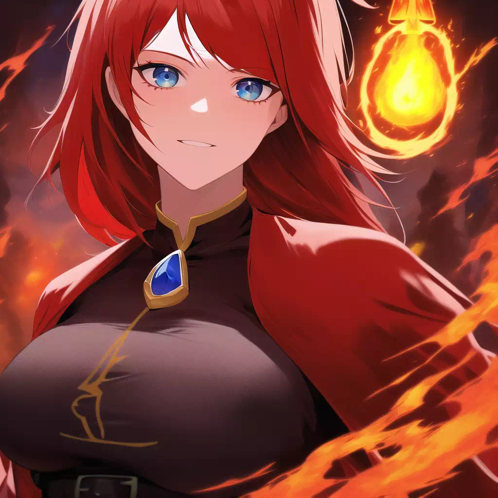 ＂You will burn yourself～＂