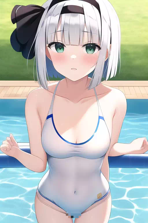 競泳水着みょんちゃん