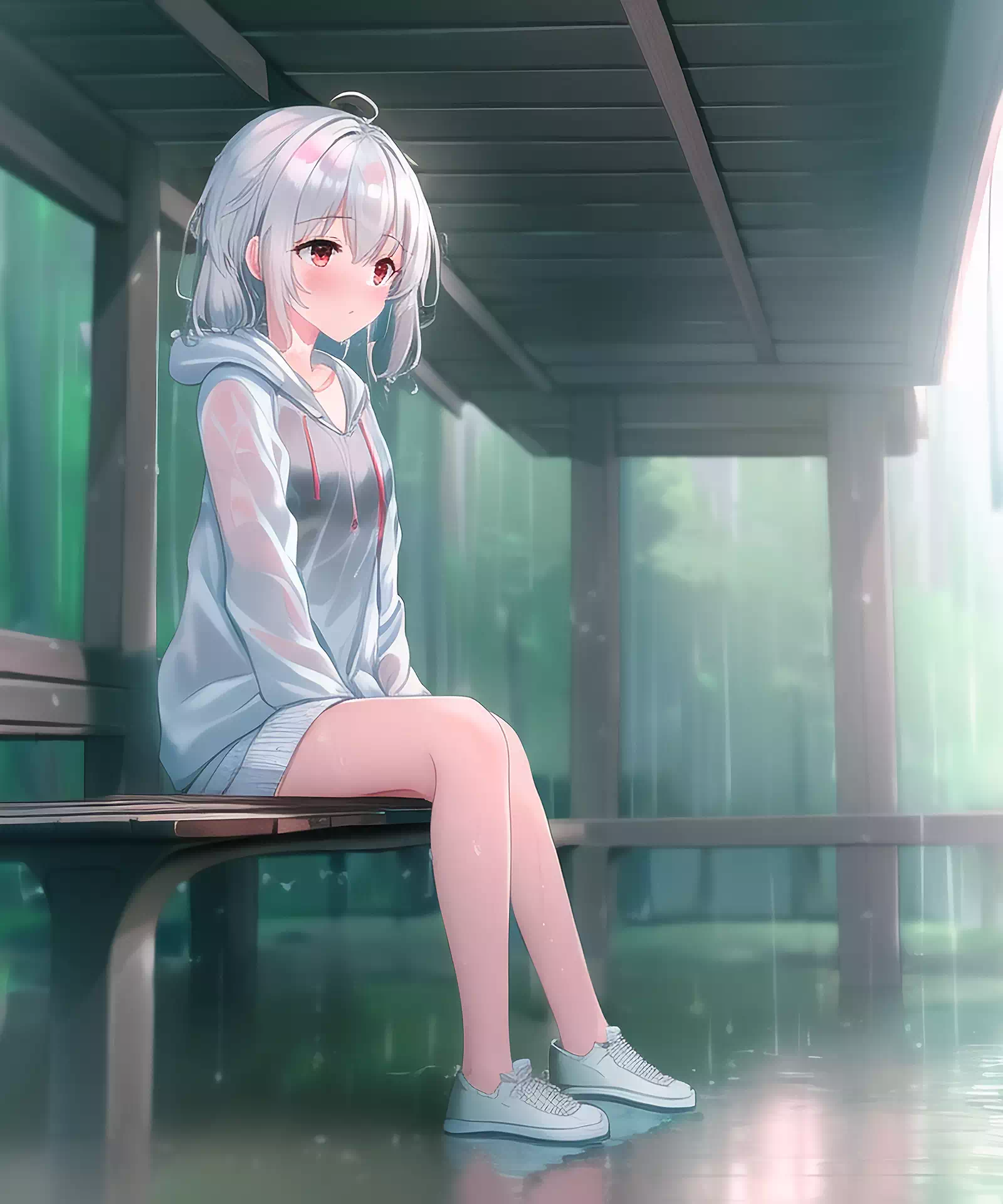 ?雨
