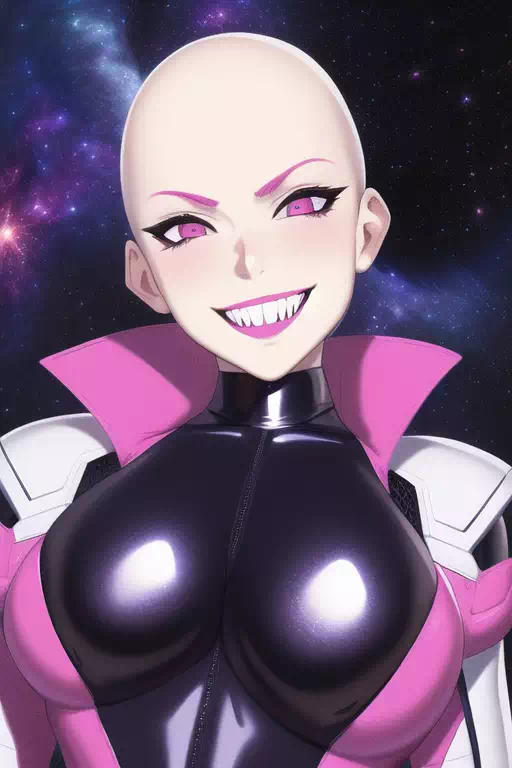異星人っぽい女性