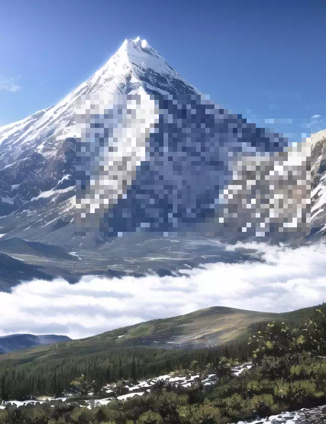 雪山