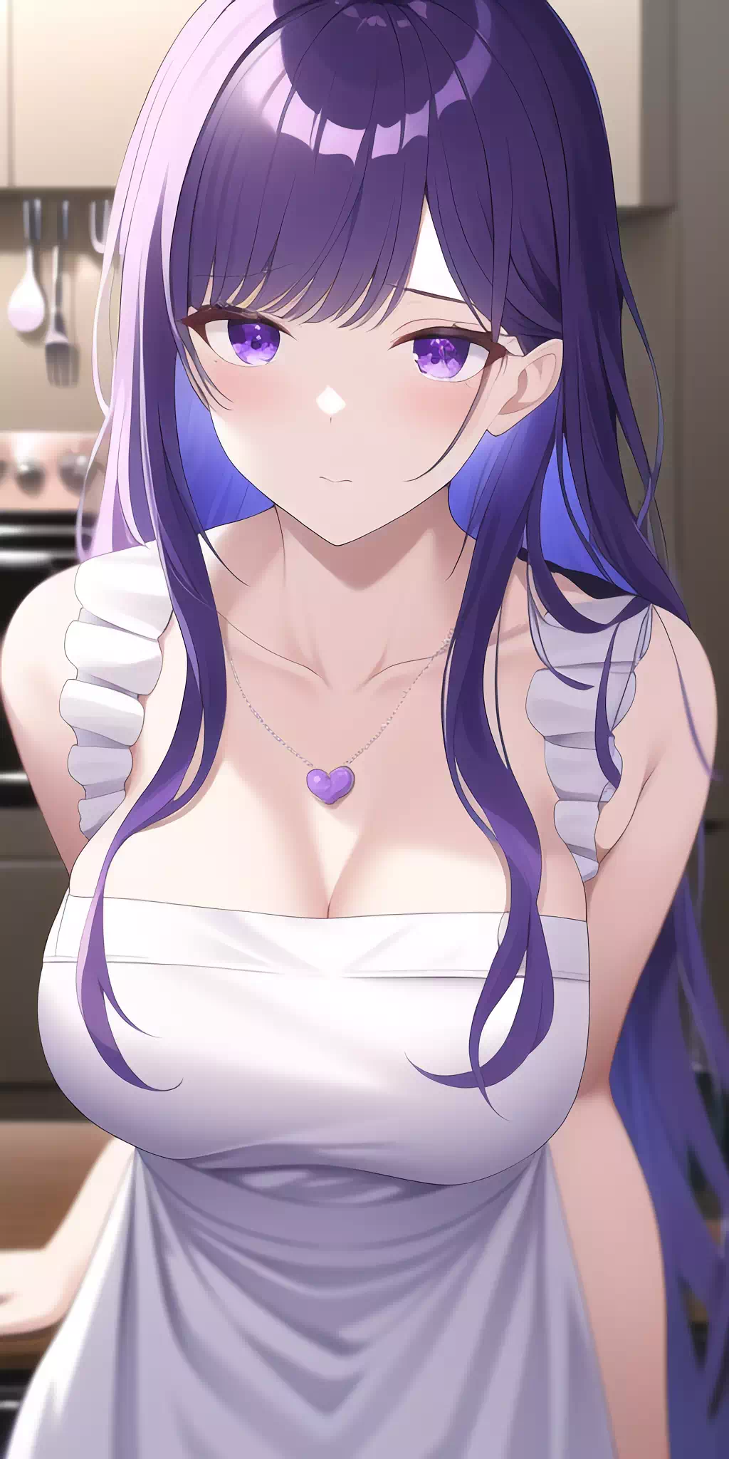 in the kitchen
