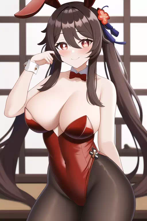 Bunny Girl Hu Tao (NovelAI)