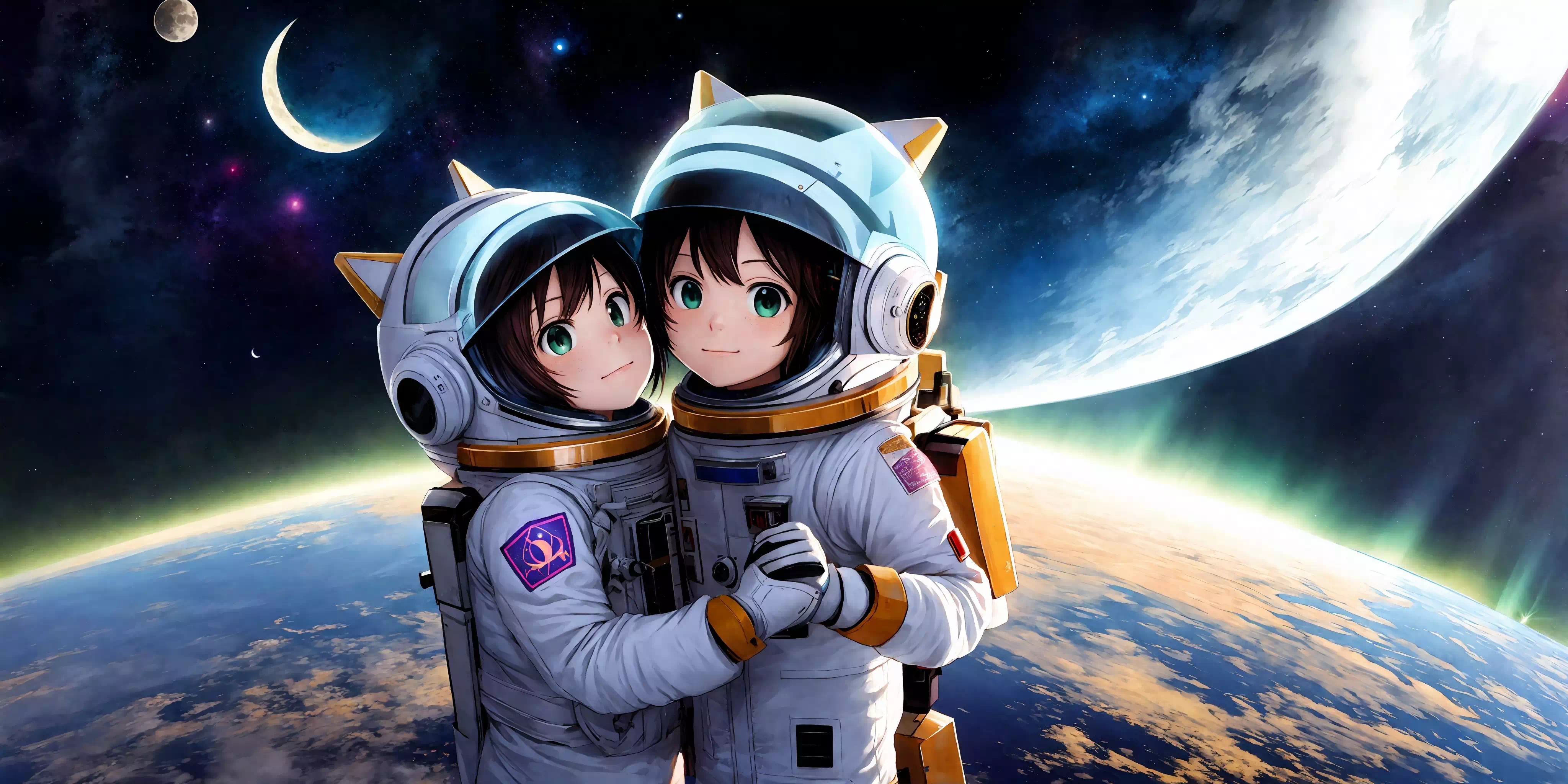 遠く離れた惑星のほこりっぽい道で…