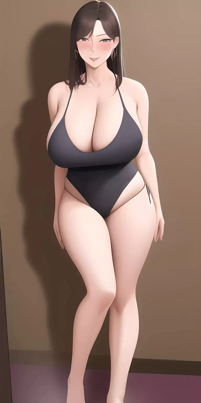 水着ママ