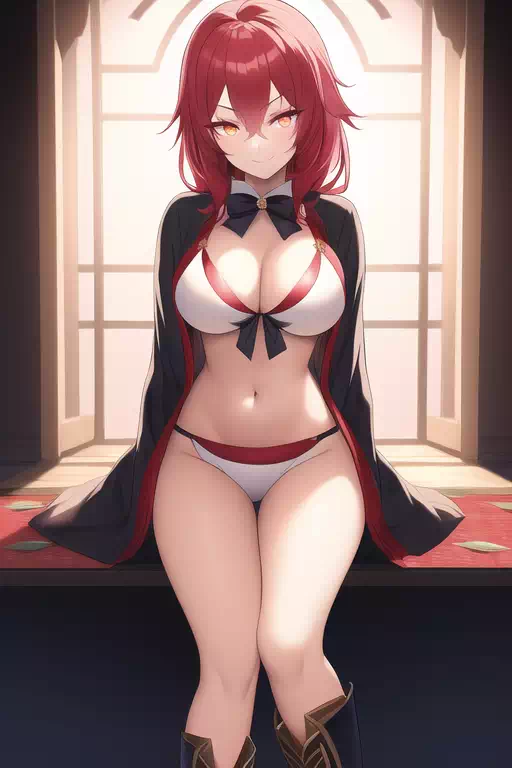 ビキニブーツの女の子を作りました