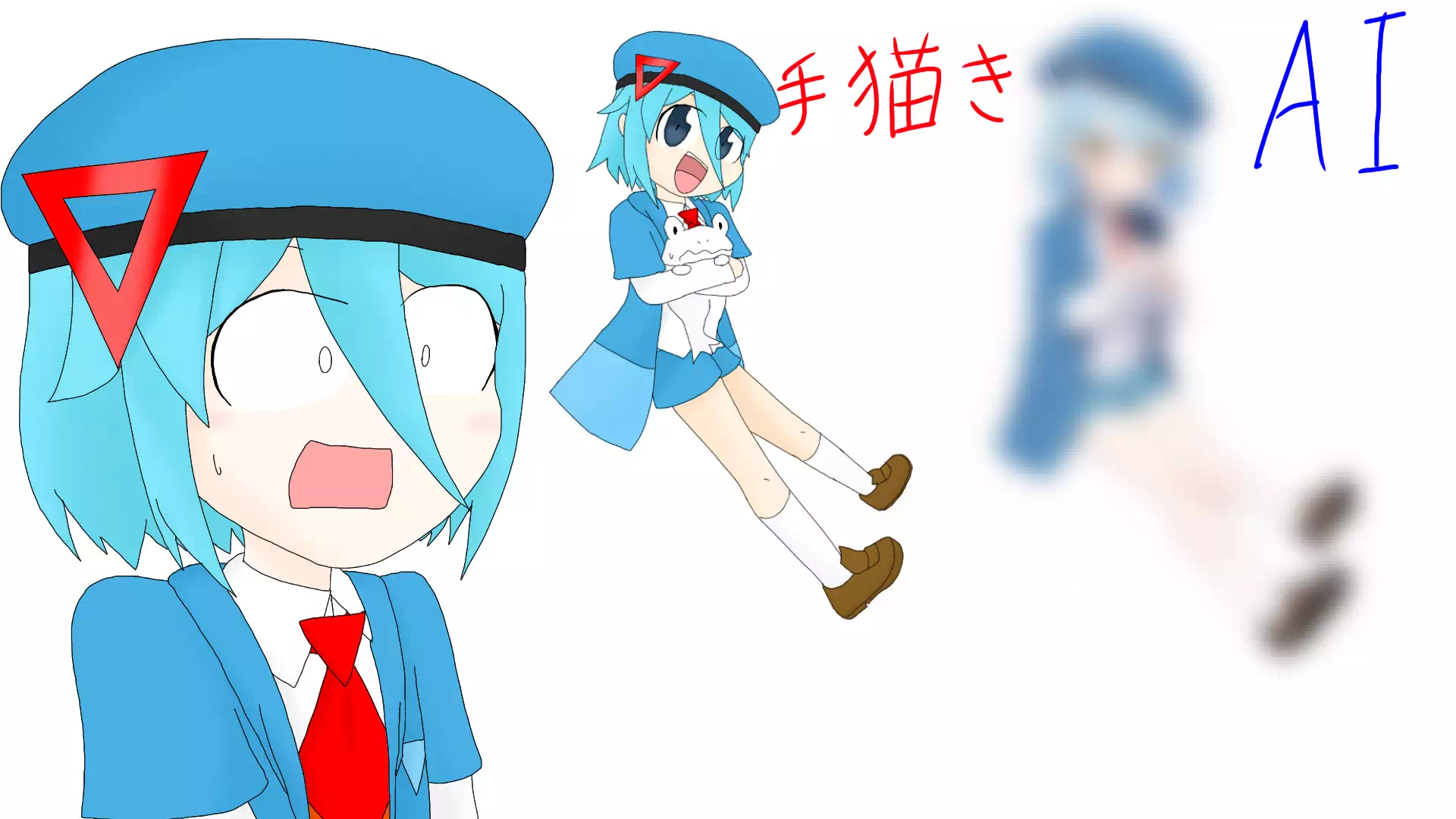 【動画サムネ用】自分絵をnovelAIに読み込んだら&hellip;