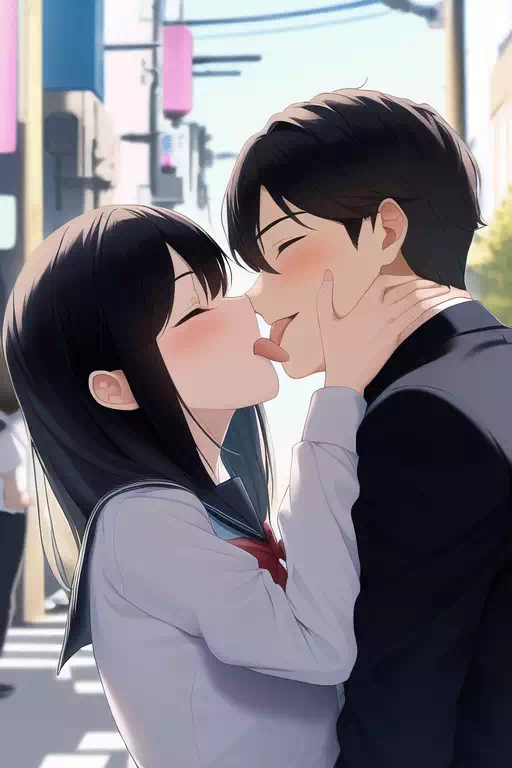 最近、JKの間でベロチューゲームが流行っているらしい
