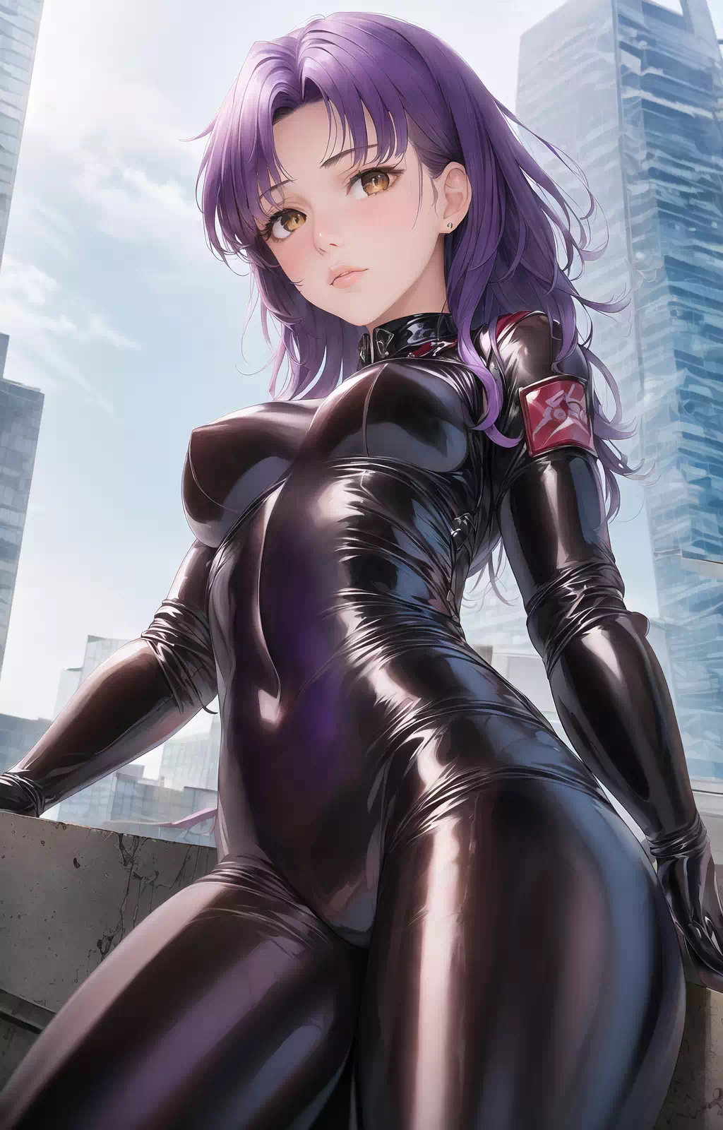Misato on latex