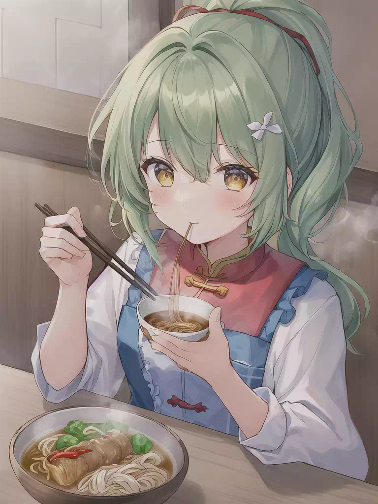 ラーメンを食べる??