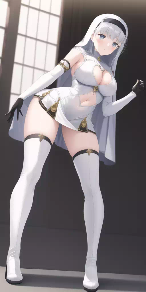 AI白衣修女