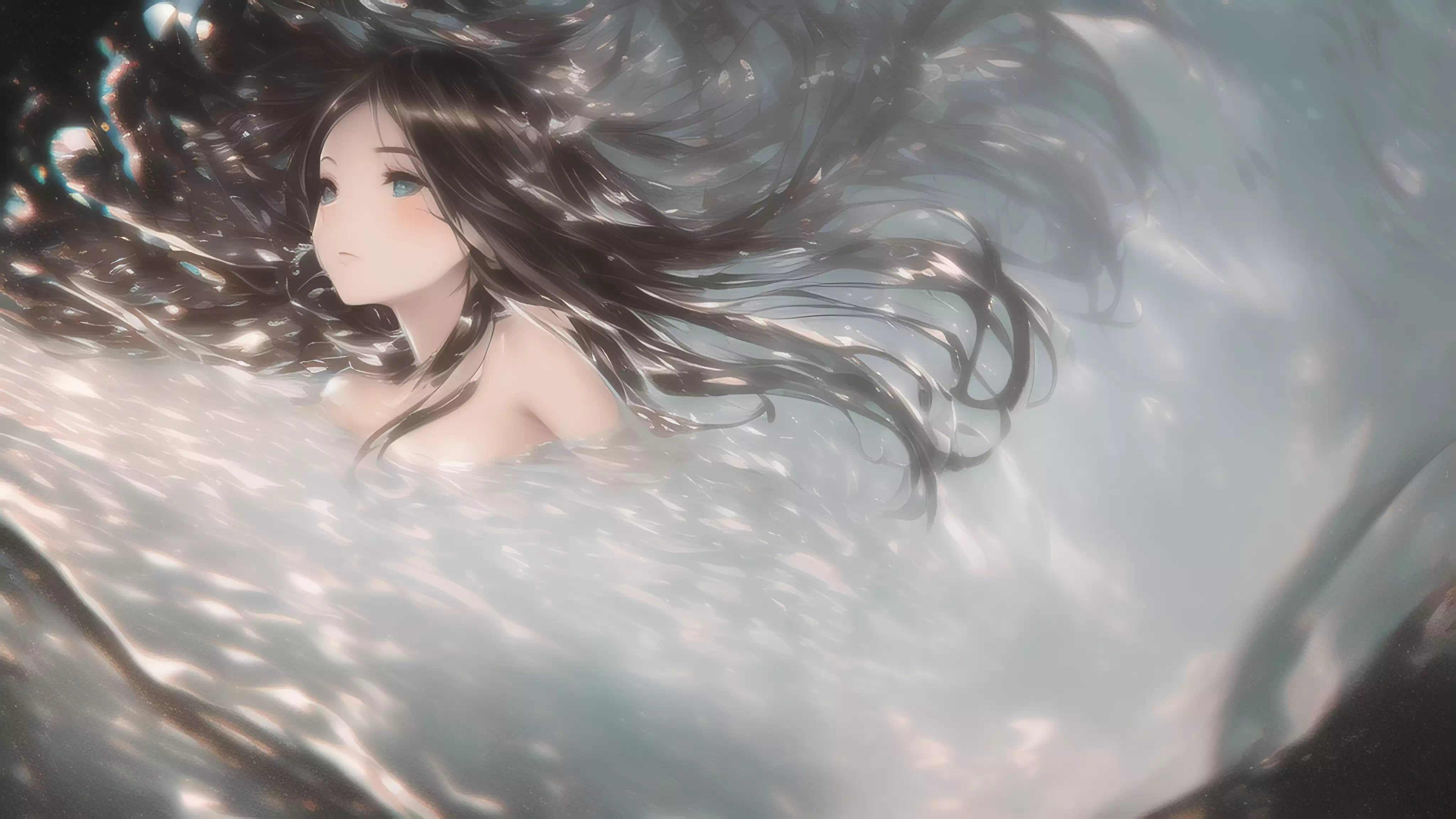 水中少女04