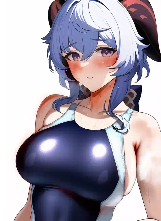 競泳水着甘雨