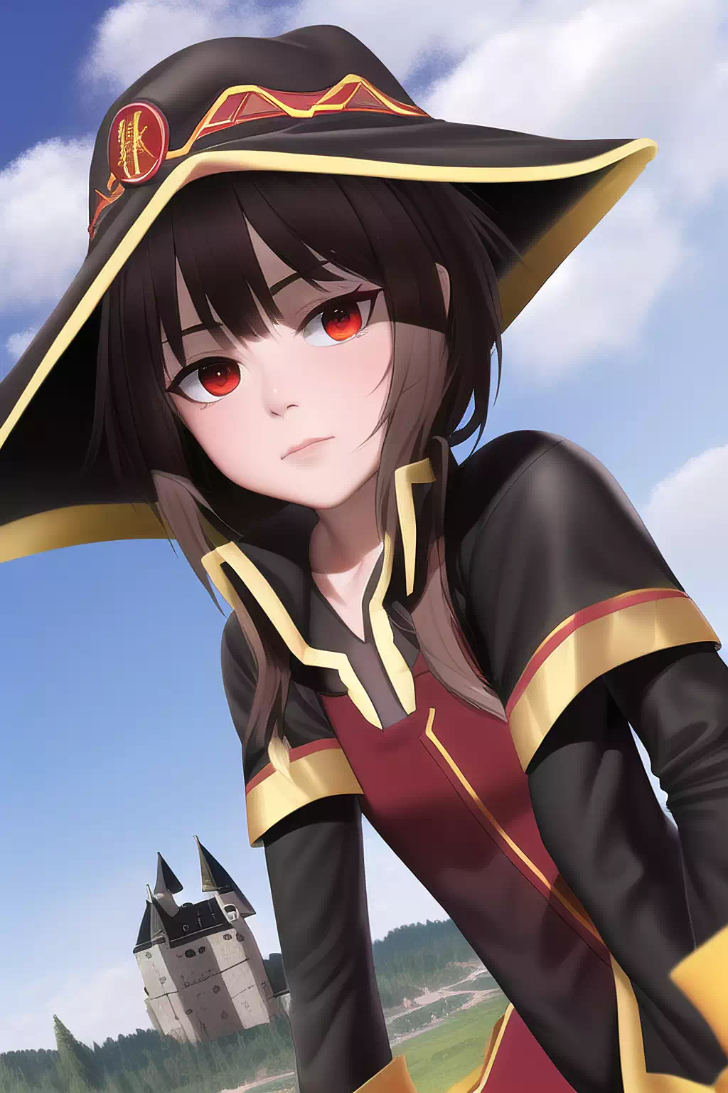 Megumin Portrait &#8211; めぐみん肖像