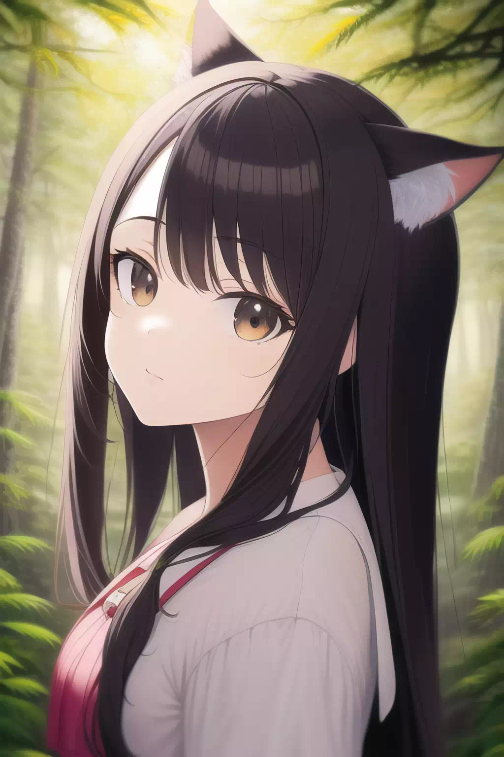 森の猫耳少女