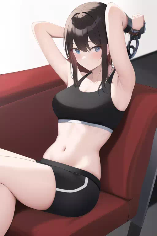 スポーツブラの少女その１