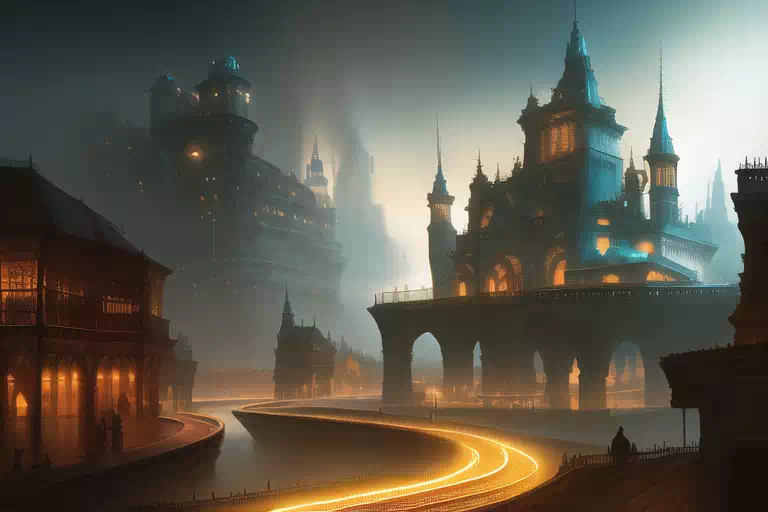 近世欧風ファンタジー風景