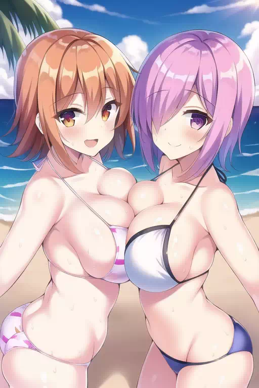 AI 藤丸立香&times;マシュ 01