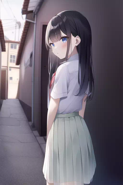 ふりかえり少女