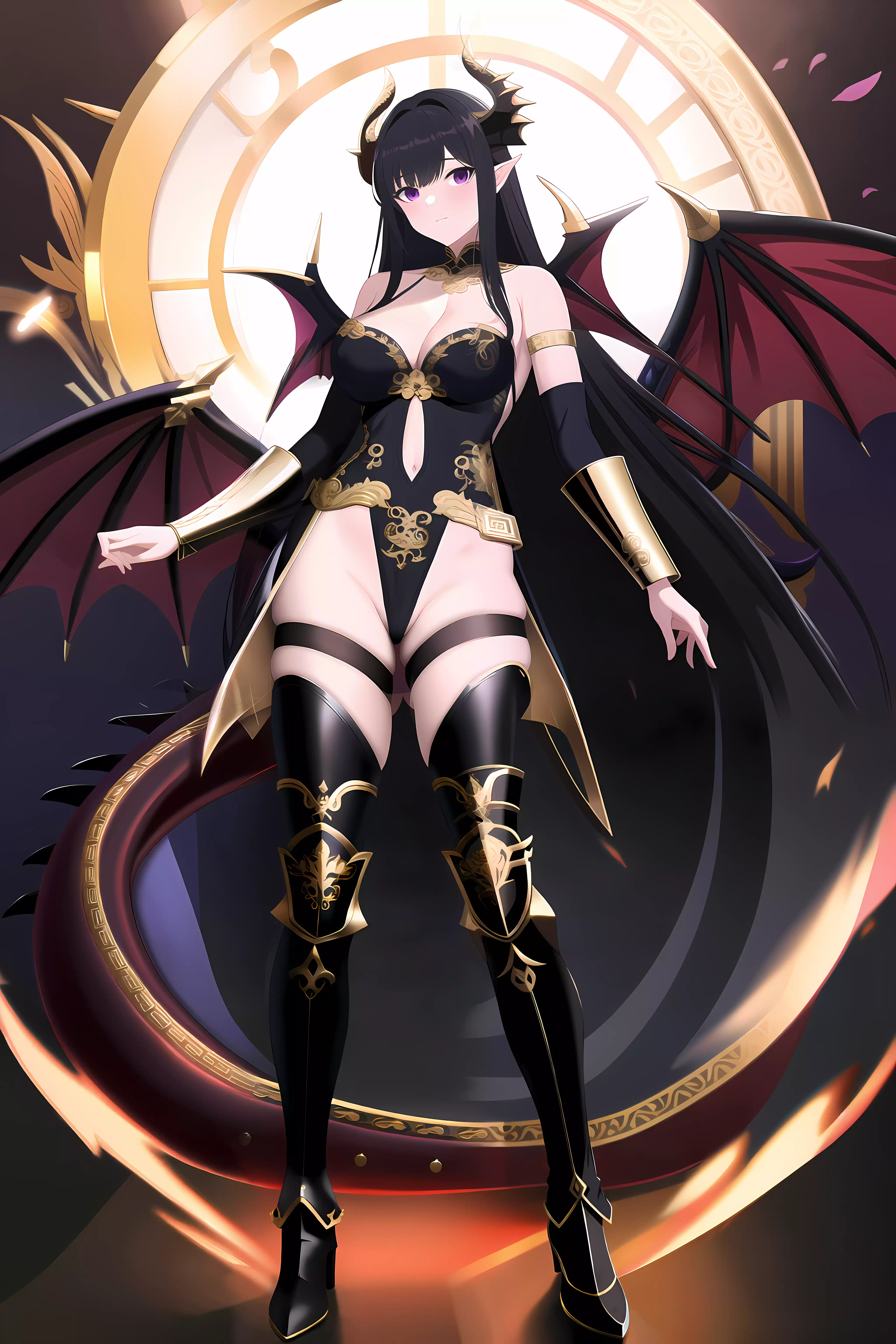 [NovelAI] Dragon Girls I