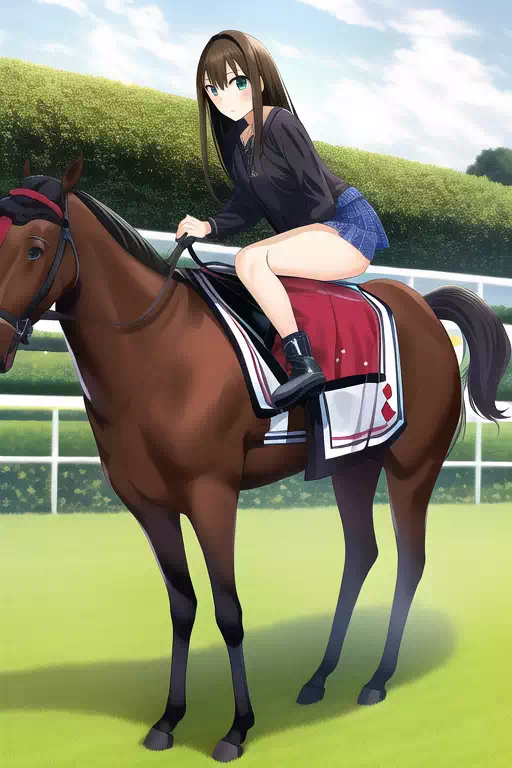 乗馬しぶりん