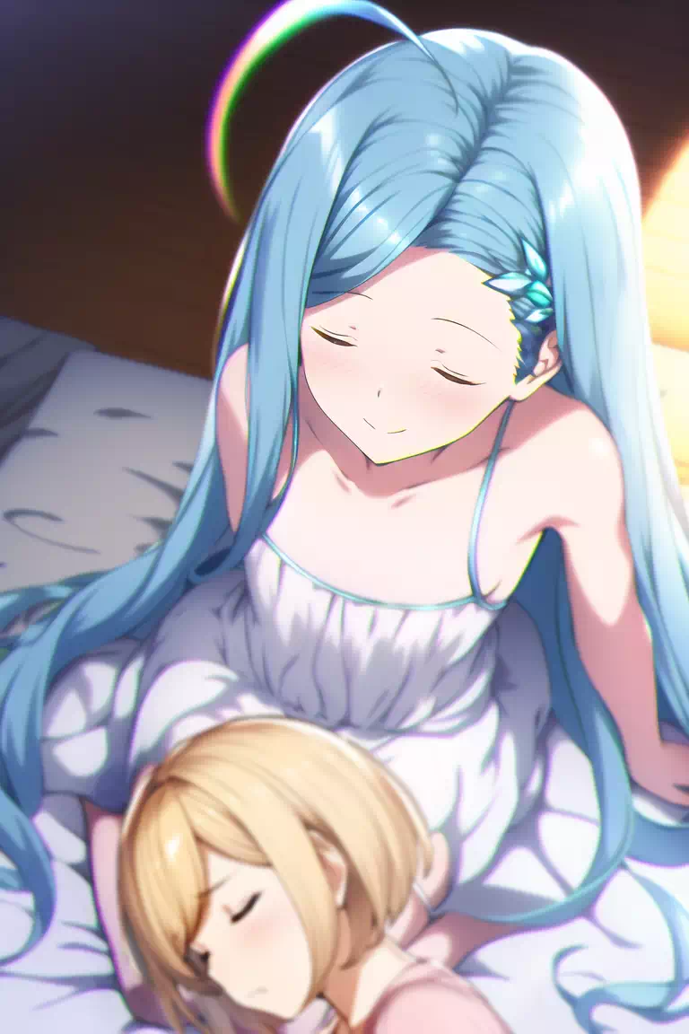 ひざ枕ルリアちゃん
